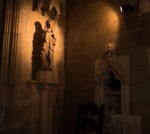 Mary - shadow and light - Chantry Chapel Wakefield